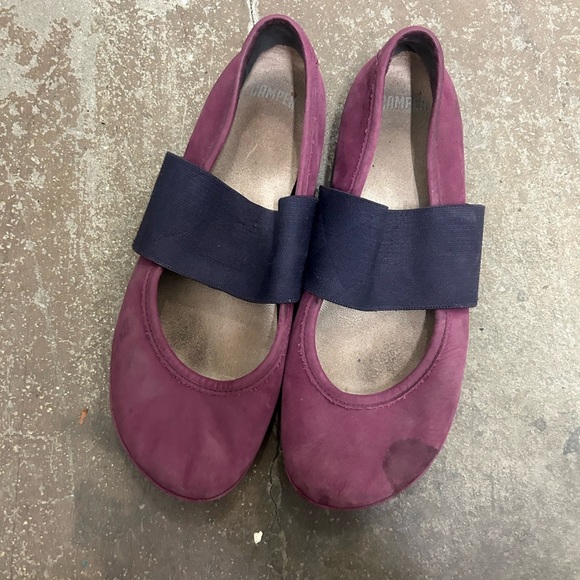 Camper mary janes Purple Flats - Picture 1 of 5